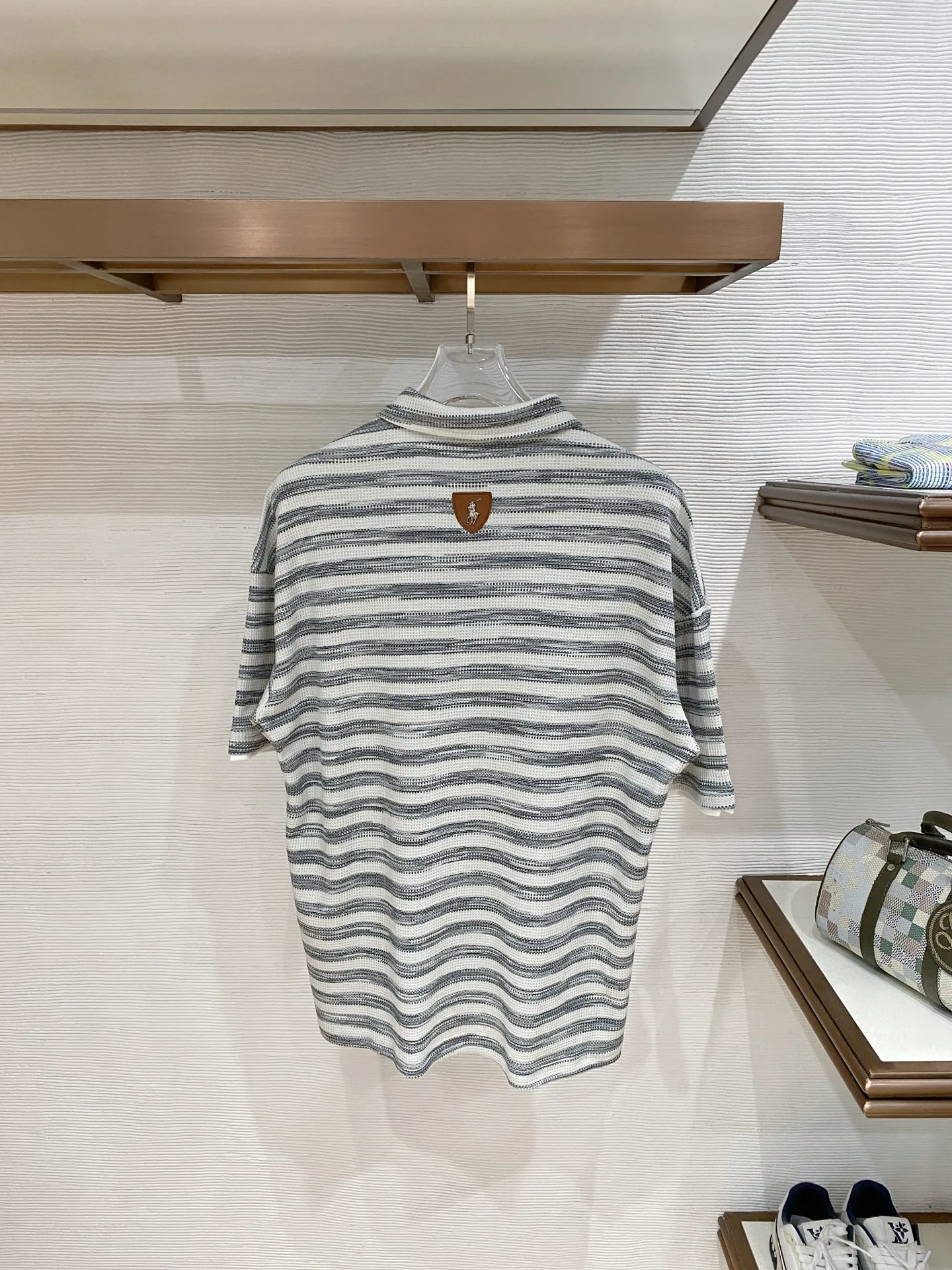 Palph Lauren ，Classic ，Light Gray Dark Gray 。 ， Breathable 。 ， + ， Retro 。 Sizes：M-3XL